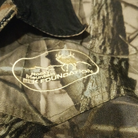 Rocky Mtn Elk Camo Fleece Lined Jacket Size 2 XL - Picture 3 of 6